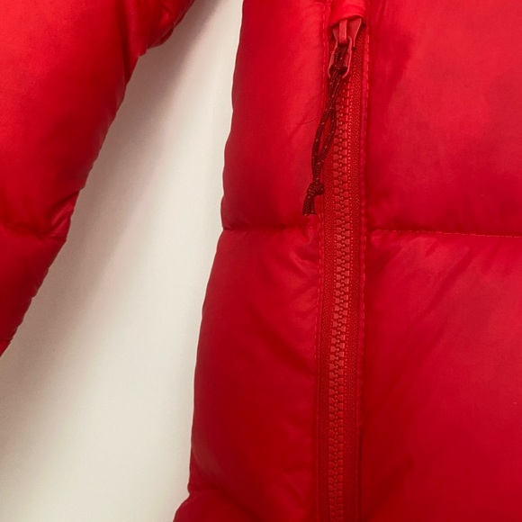 Columbia Omni Heat Womens Small Red Hooded Down PufferJacket Reflective Lining - Picture 6 of 11